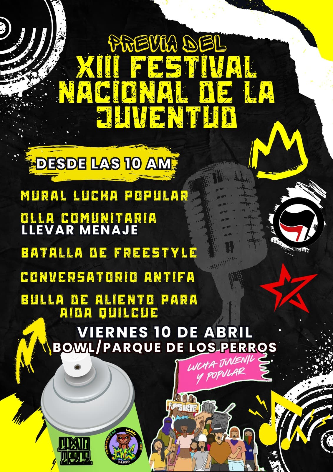 XIII FESTIVAL NACIONAL DE LA JUVENTUD ........................................................................................................................................................ Invitan: Grupos Juveniles de la ciudad de Pasto.
